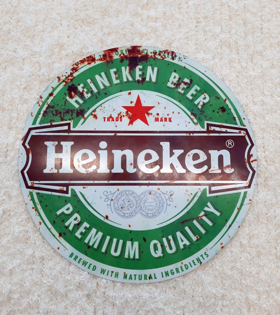 Latón Vintage Heineken