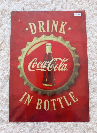 Latón Vintage Coca-Cola