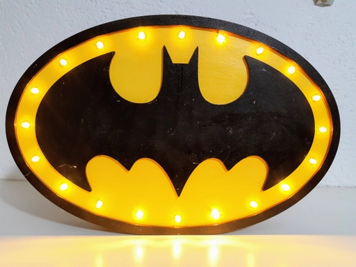 Lámpara Infantil Luz de Noche Batman